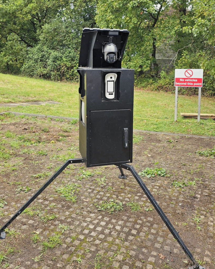 Skyguard SKY-RT mobile PID unit, available for security firm rehire